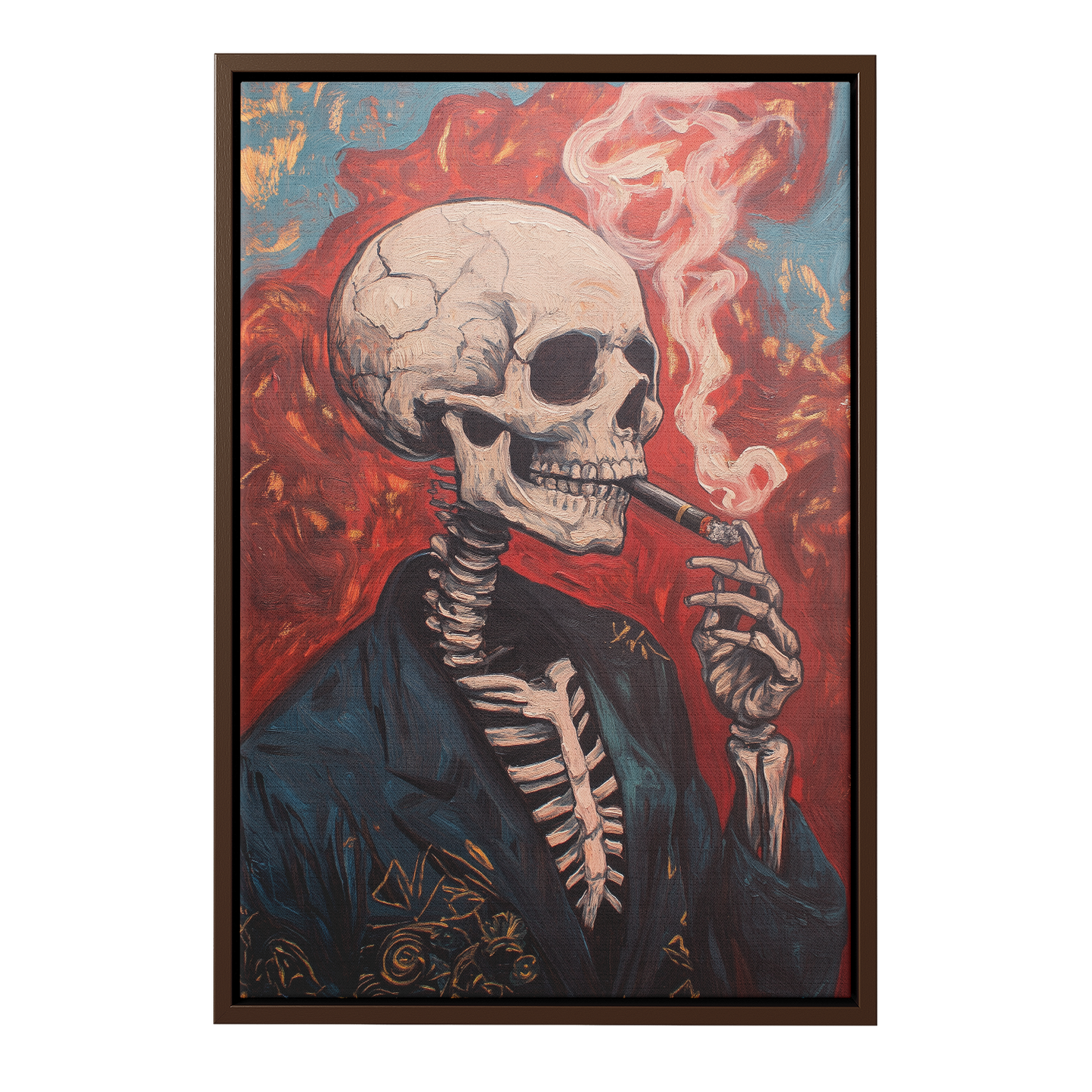 Smoking Skeleton