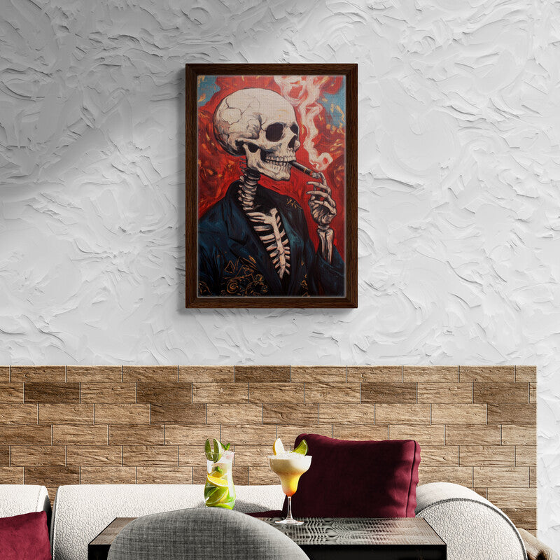 Smoking Skeleton