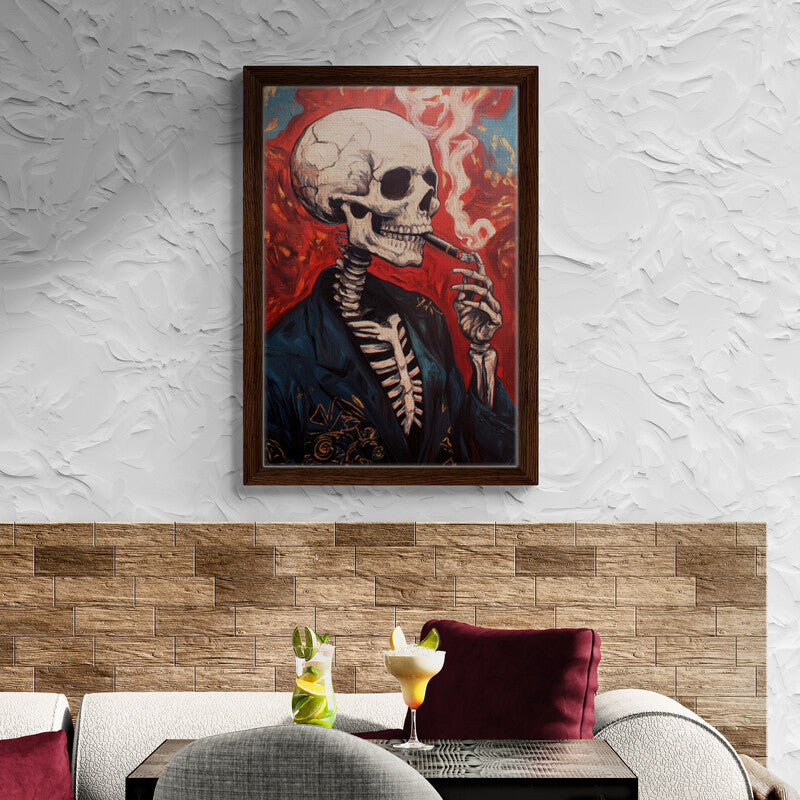 Smoking Skeleton