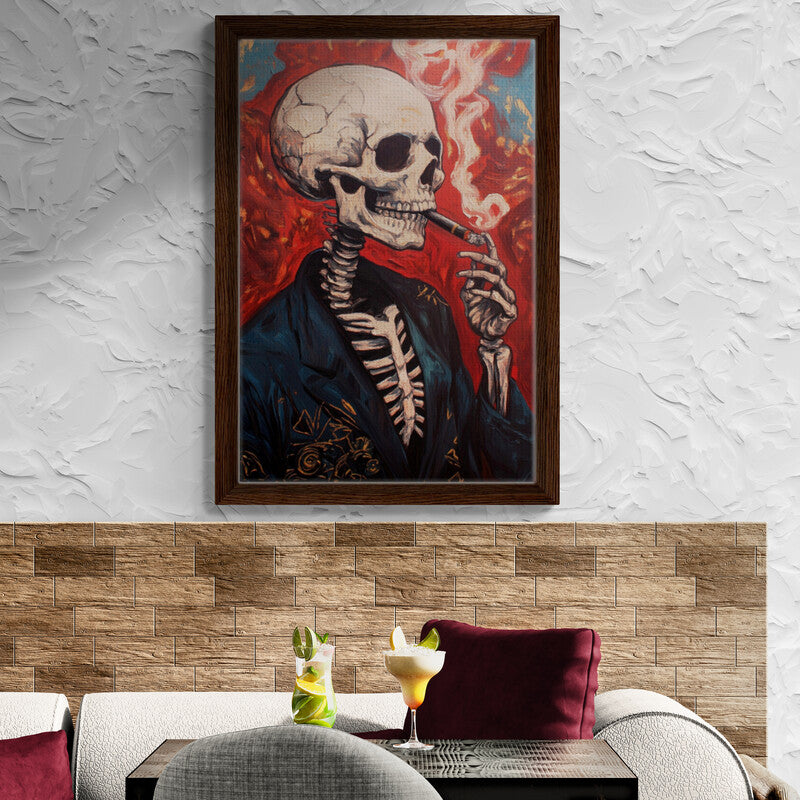 Smoking Skeleton