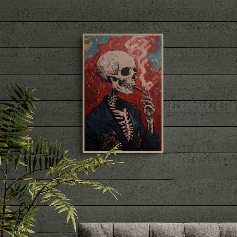 Smoking Skeleton