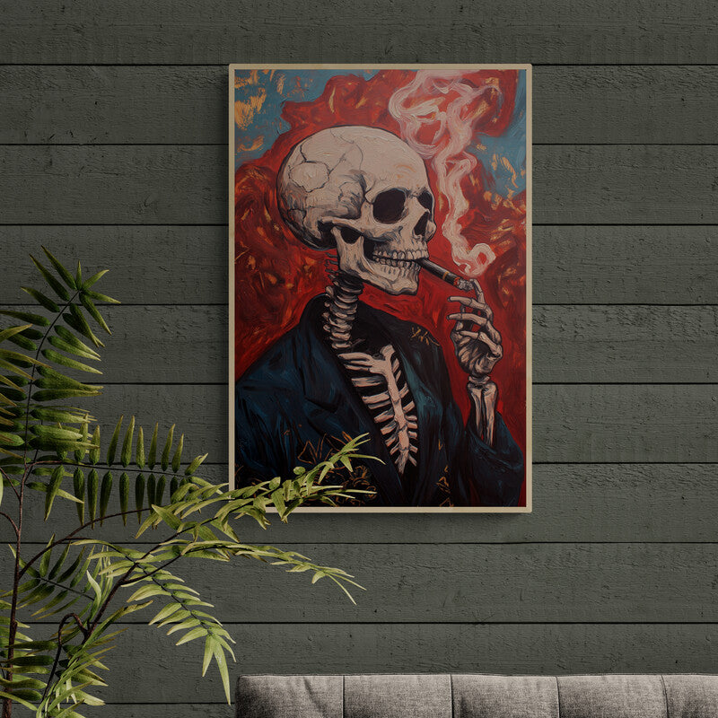 Smoking Skeleton