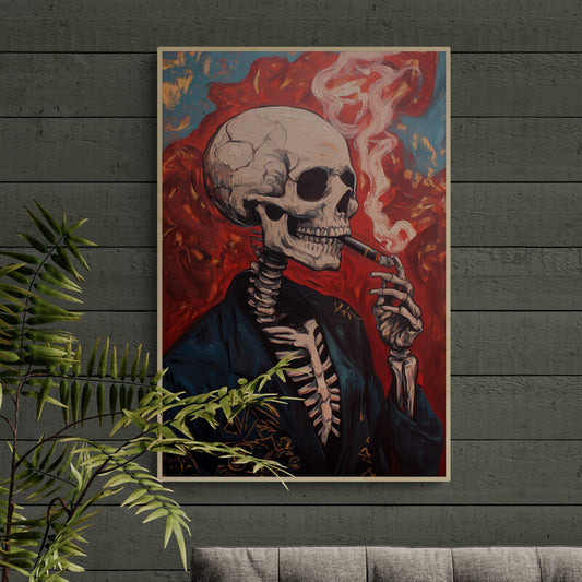 Smoking Skeleton