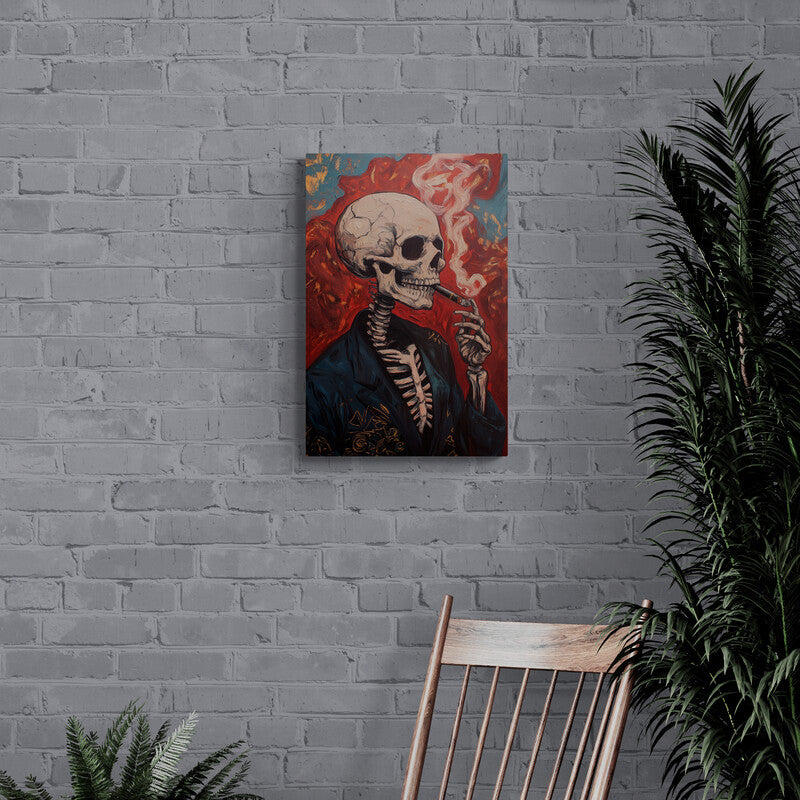 Smoking Skeleton