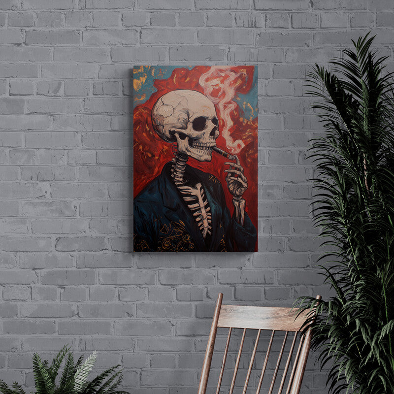 Smoking Skeleton