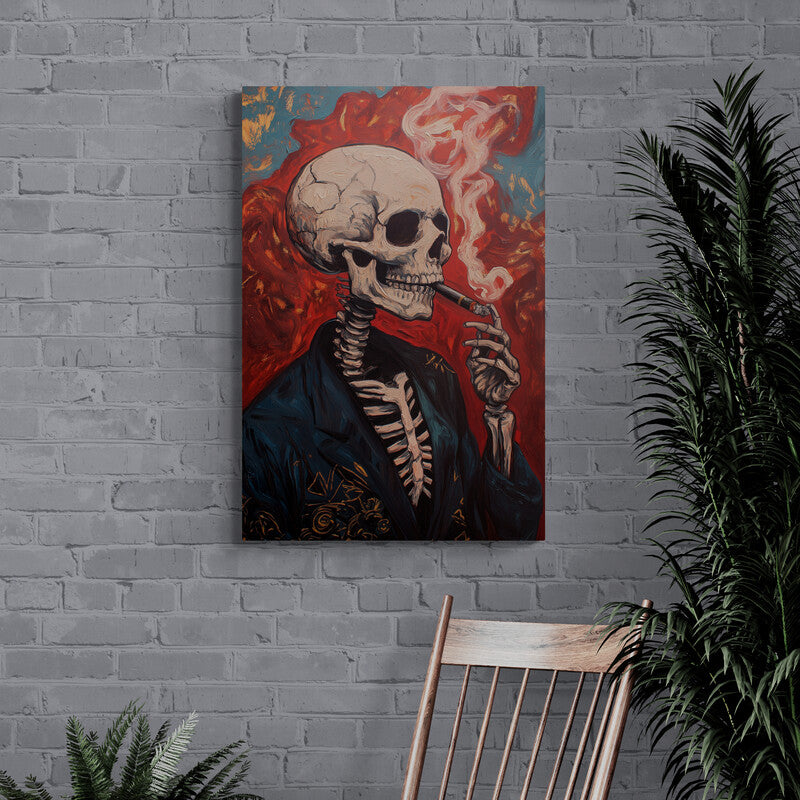 Smoking Skeleton