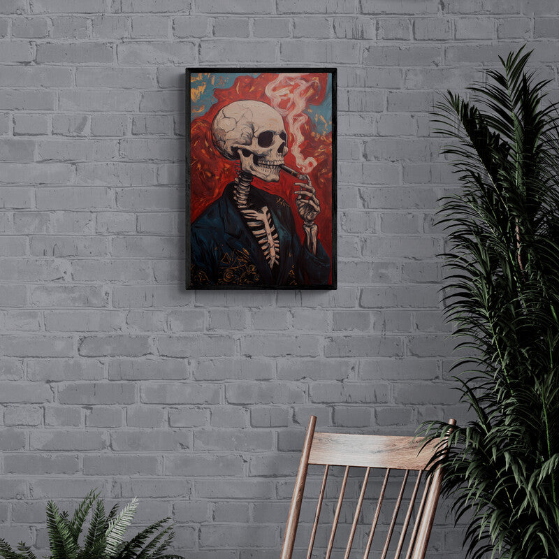 Smoking Skeleton