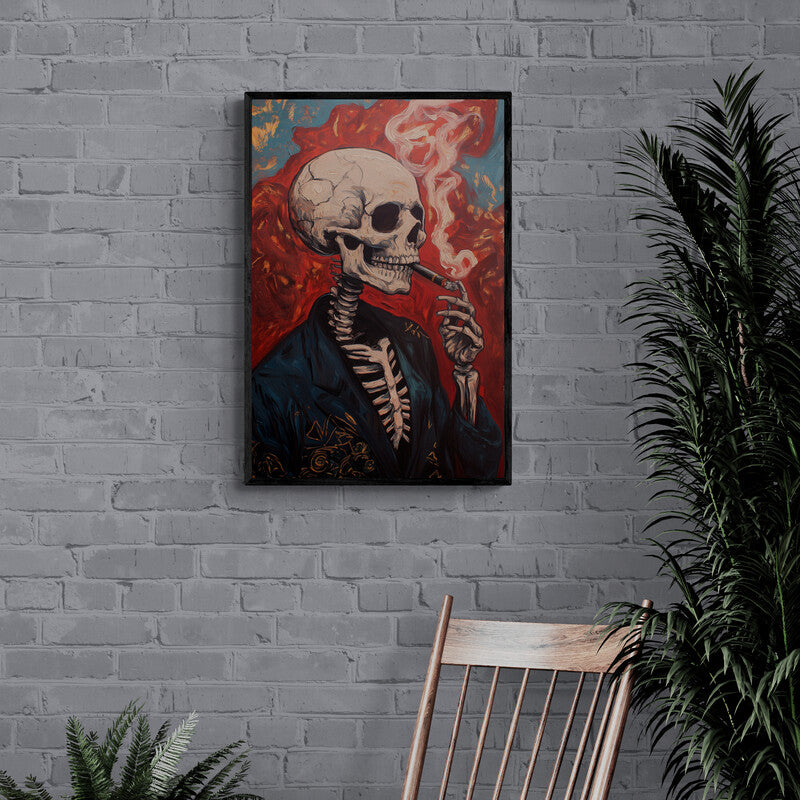 Smoking Skeleton