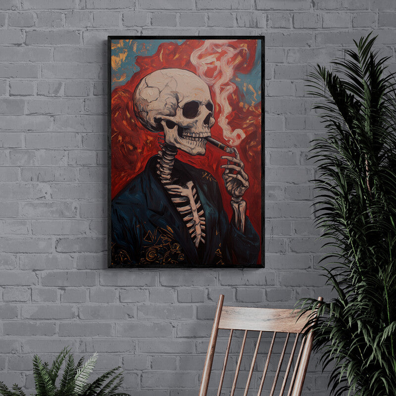 Smoking Skeleton